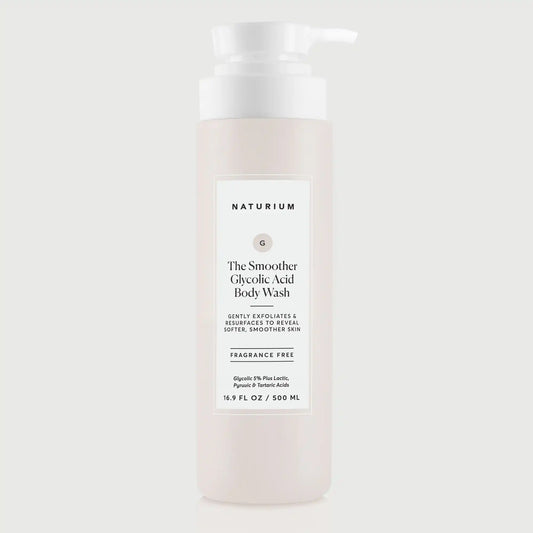 the-smoother-glycolic-acid-exfoliating-body-wash-d0 NATR-40002_The-Smoother_bonebkgd_front.webp