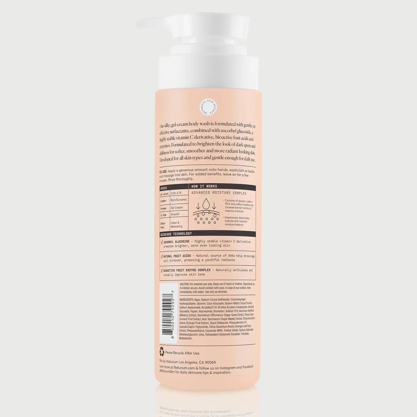 the-brightener-vitamin-c-brightening-body-wash-o2 NATR-The-Brightener-Body-Wash_back.webp