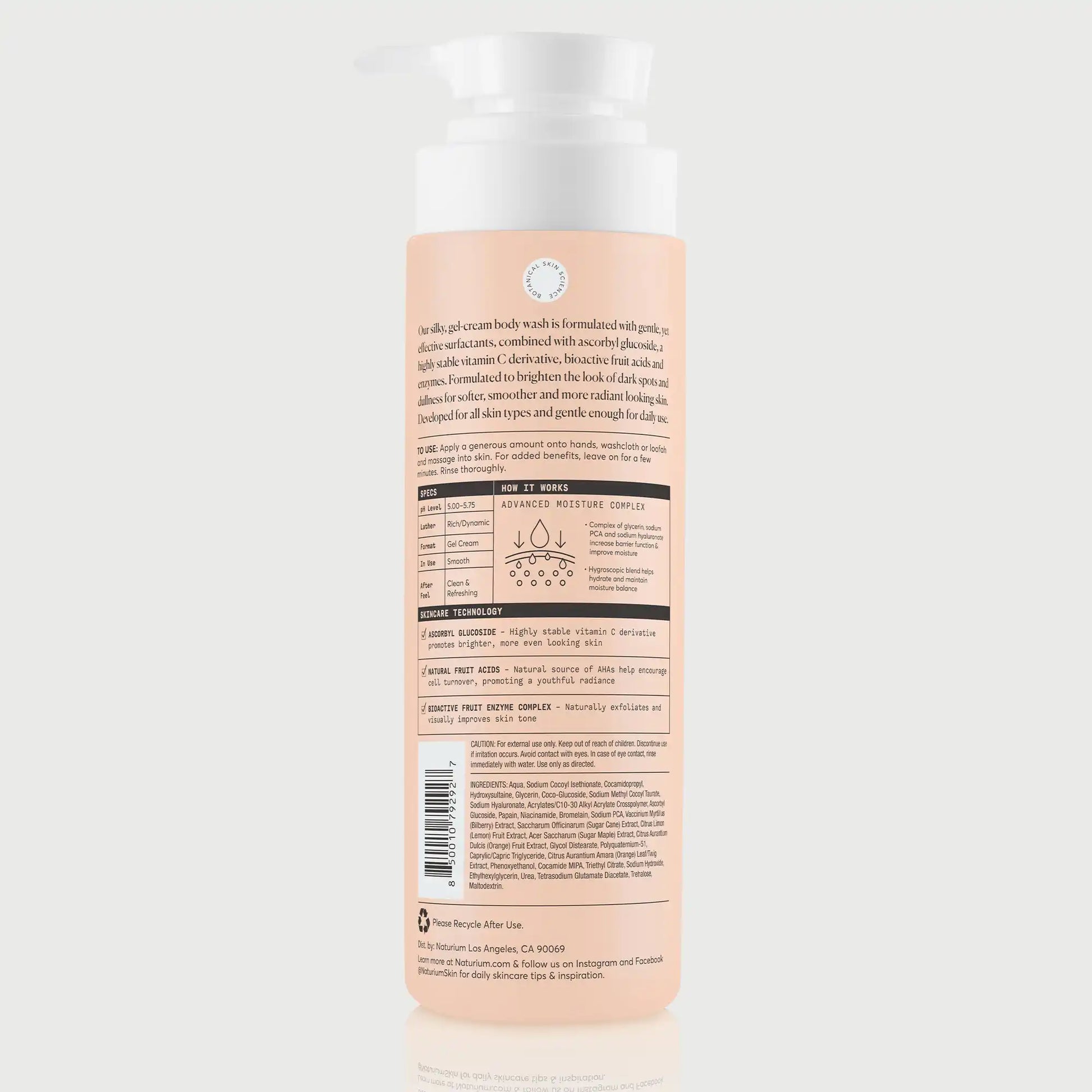 the-brightener-vitamin-c-brightening-body-wash-o2 NATR-The-Brightener-Body-Wash_back.webp