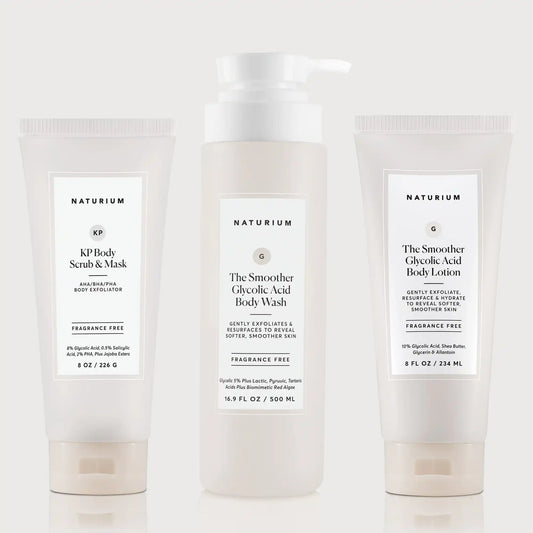 the-glycolic-acid-body-bundle-a4 NATR_KPScrub_SmootherBodyWash_SmootherLotion_Bundle_ecomm.webp